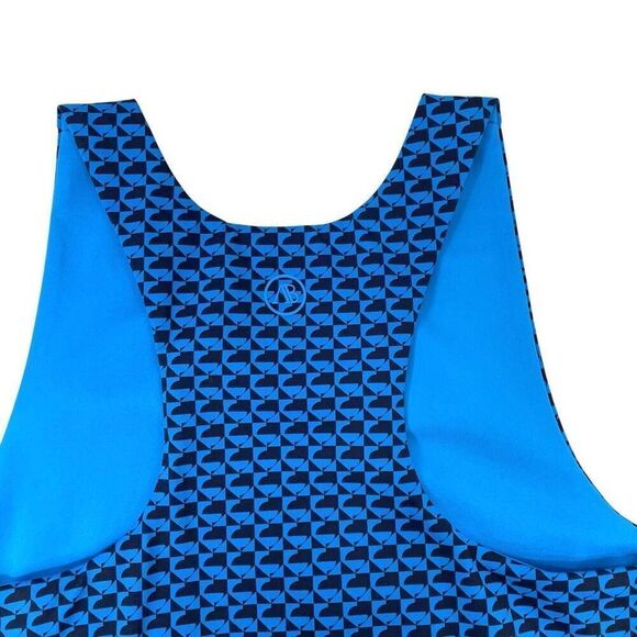 NEW Addison Bay SET Logan sport bra & flounce skorts Sz M lake geo pickleball - Picture 5 of 15